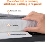 Electric Power Lifting Adjustable Bed Back Rest for Patient Back Lumbar Support, Assist Elderly to Get Out of Bed Easily, Removeable Bedrails with Pocket - Image 4