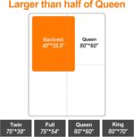 Electric Power Lifting Adjustable Bed Back Rest for Patient Back Lumbar Support, Assist Elderly to Get Out of Bed Easily, Removeable Bedrails with Pocket - Image 6