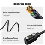 Smart Watch Charger Cable 2 Pin Cord,Replacement Charger for Smart Watch Fitness Tracker, Charger Contact pin spacing Compatible 4mm (1) - Image 5