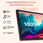 Tablet,10.1" Android Tablet with Octa-core Processor 24GB RAM 128GB ROM HD IPS Touchscreen 8H Battery, Wi-Fi 6, BT 5.0, Dual Camera, Android 15 Tablets 2025 - Image 5