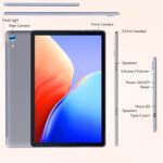 Tablet,10.1" Android Tablet with Octa-core Processor 24GB RAM 128GB ROM HD IPS Touchscreen 8H Battery, Wi-Fi 6, BT 5.0, Dual Camera, Android 15 Tablets 2025 - Image 9