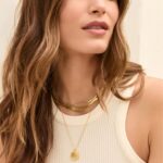 Layered Gold Necklaces for Women - 18K Gold Plated Herringbone Paperclip Chain Pearl Cuban Twist Rope Chain Necklace Waterproof Jewelry Dainty Choker Necklace Gold Jewelry for Women Gifts - Image 5