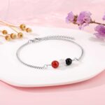 Yiyang Natural Crystal Bracelet Gifts for New Beginnings Anxiety Relief Positive Vibes Good Luck Protection Healing Bracelet Inspirational Encouragement Gifts for Women Friends - Image 4