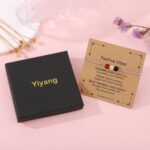 Yiyang Natural Crystal Bracelet Gifts for New Beginnings Anxiety Relief Positive Vibes Good Luck Protection Healing Bracelet Inspirational Encouragement Gifts for Women Friends - Image 8