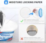 Vacplus Moisture Absorbers 6 Pack, 10.5 Oz Portable Humidity Absorber Boxes for Your Bathroom, Closet & Car, Dehumidifier with Ocean Fragrance, Light Blue - Image 4