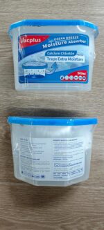 Vacplus Moisture Absorbers 6 Pack, 10.5 Oz Portable Humidity Absorber Boxes for Your Bathroom, Closet & Car, Dehumidifier with Ocean Fragrance, Light Blue - Image 9