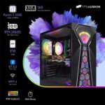 STGAubron Gaming PC Computer Desktop, AMD Ryzen 5 5500 up to 4.2G, GeForce RTX 2060 Super 8G, 16G DDR4, 1T SSD, WiFi 6, BT 5.2, RGB Fan x4, Windows 11 Home - Image 4