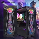 STGAubron Gaming PC Computer Desktop, AMD Ryzen 5 5500 up to 4.2G, GeForce RTX 2060 Super 8G, 16G DDR4, 1T SSD, WiFi 6, BT 5.2, RGB Fan x4, Windows 11 Home - Image 6
