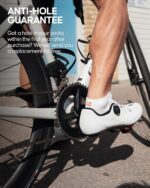 DANISH ENDURANCE Cycling Socks, Low-Cut, Breathable for Men & Women, Unisex, 3-Pack - Image 5