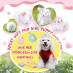 XIUGOAL Pink Puppy Toys for Boredom - 23 Pack Puppy Chew Toys for Teething, Interactive Dog Toys for Puppies, Cute Small Dog Toys with Treat Ball, Squeaky Dog Chew Toys and Ropes - Image 3