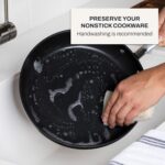 All-Clad HA1 Hard Anodized Nonstick Pots and Pans Set Non Stick Cookware Sets, Oven Broiler Safe 500F, Black - Image 9