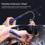 ORIA Precision Screwdriver Set, 61 in 1 Small Screwdriver Set with 57 Precision Bits, Portable Repair Tool Kit, Magnetic Screw Driver Kit with Extension Rod for Smartphone, PC, Watch,Toys, Blue - Image 5