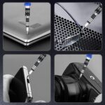 ORIA Precision Screwdriver Set, 61 in 1 Small Screwdriver Set with 57 Precision Bits, Portable Repair Tool Kit, Magnetic Screw Driver Kit with Extension Rod for Smartphone, PC, Watch,Toys, Blue - Image 8