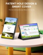 UPERFECT 2.5K QLED Portable Monitor, 16" 2560x1600 QHD Portable Gaming Monitor HDR FreeSync Laptop Monitor w/VESA & Smart Case Matte Eye Care External Second Screen for PC Laptop Phone Game Console - Image 8