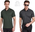 TELALEO 4/5 Pack Mens Polo Shirts Quick Dry Short Sleeve Golf T Shirt Performance Moisture Wicking Casual Workout - Image 3