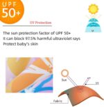 UMELOK Baby Girls' One Piece Swimsuit Full Zip UPF 50+ Sun Protection Swimwear Rash Guard Swim Suit - Image 4