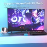 Switch Dock Switch Docking Station for Nintendo, Portable Switch TV Adapter Support 4K/60HZ Switch TV Dock Mode Compatible Steam Deck/Switch OLED, Switch Travel Dock with HDMI2.0 USB3.0 Port - Image 5