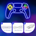 Kavaas Gamer Neon Sign, Neon Controller Sign for Gaming Room Decor - Gaming Neon Sign for Teen Boys Room Decor - Best Gamer Gifts for Teenage Boys, Kids - Image 5