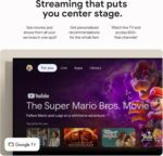 Google TV Streamer 4K - Fast Streaming Entertainment on Your TV with Voice Search Remote - Watch Movies, Shows, Live TV, and Netflix in 4K HDR - Smart Home Control - 32 GB of Storage - Porcelain - Image 5