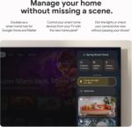 Google TV Streamer 4K - Fast Streaming Entertainment on Your TV with Voice Search Remote - Watch Movies, Shows, Live TV, and Netflix in 4K HDR - Smart Home Control - 32 GB of Storage - Porcelain - Image 8