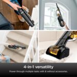 Shark UltraCyclone Pet Pro Plus Cordless Hand Vacuum, Powerful Suction, Handheld Vacuum for Car & Home, Pet Power Brush, Crevice Tool, Scrubbing Brush, XL Dust Cup, Black, CH951 - Image 3