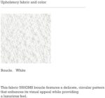 MCH Modern Round Dining Chairs Set of 4 – Upholstered Dining Room Chairs with Sturdy Metal Legs,Easy Assembly & Boucle Fabric for Kitchen,Living Room,and Bistro or Small Spaces - Image 9