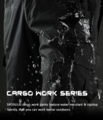 Mens Cargo Work Pants Durable Ripstop Tactical Pants with 7 Pockets Outdoor Water Resistant Hiking Woking Construction Pants - Image 7