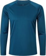 Cimic 5 Pack Men's Quick Dry Long Sleeve Shirts Moisture Wicking Sun Protection Performance T-Shirt Workout T Shirts Casual - Image 3