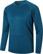 Cimic 5 Pack Men's Quick Dry Long Sleeve Shirts Moisture Wicking Sun Protection Performance T-Shirt Workout T Shirts Casual - Image 8