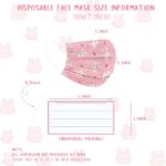 Rasav Kids Disposable Face Masks,3 Ply Kids Masks Disposable Breathable Colorful Cute Face Masks for Children, Girls & Boys - Image 6