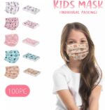 Rasav Kids Disposable Face Masks,3 Ply Kids Masks Disposable Breathable Colorful Cute Face Masks for Children, Girls & Boys - Image 8