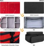 BAGSFY Travel Medicine Bag Organizer, Medical Bag Empty, Pill Bottle Organizer for Home, Large Medication Storage, Travel Carrying Case First Aid Kit Bags Empty, Emergency Kit. - Image 6