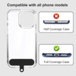Meliya 2xPhone Lanyard&Patches&Adjustable Neck Strap, Universal Cell Phone Multifunctional Patch Lanyard for Most Smartphone - Image 3