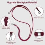 Meliya 2xPhone Lanyard&Patches&Adjustable Neck Strap, Universal Cell Phone Multifunctional Patch Lanyard for Most Smartphone - Image 4