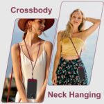 Meliya 2xPhone Lanyard&Patches&Adjustable Neck Strap, Universal Cell Phone Multifunctional Patch Lanyard for Most Smartphone - Image 8