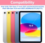 TQQ Touch iPad 10th Generation Case with Keyboard (10.9", 2022) & iPad (A16) 11th Gen (11", 2025) - 360° Rotatable, Thin & Light, Multi-Touch Trackpad Compatible with 10.9 inch 10th Gen (Pink) - Image 8