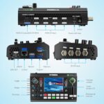 RGBlink mini-ISO Video Mixer Switcher, 10 Channel All-in-One Switcher, Compact SDI and HDMI Live Stream Mixer with PTZ Camera Control, NDI HX Supported,Professional Streaming for Live Streaming - Image 3