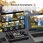 RGBlink mini-ISO Video Mixer Switcher, 10 Channel All-in-One Switcher, Compact SDI and HDMI Live Stream Mixer with PTZ Camera Control, NDI HX Supported,Professional Streaming for Live Streaming - Image 4