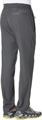 Rdruko Men's Casual Pants Lightweight Quick Dry Hiking Running Workout Outdoor Sports Sweat Pants - Image 4