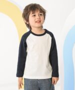 GFQLONG Toddler Boys Girls 3 Pack Cotton T-Shirts, Baby Fall Long Sleeve Solid Crewneck Tees - Image 5