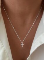 Initial Necklaces for Women Dainty Gold Letter Pendant Necklace 14k Gold Plated A-Z Name Necklaces Cute Charm Choker Necklace Fashion Accessories Non Tarnish Trendy Jewelry Gift - Image 3