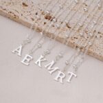Initial Necklaces for Women Dainty Gold Letter Pendant Necklace 14k Gold Plated A-Z Name Necklaces Cute Charm Choker Necklace Fashion Accessories Non Tarnish Trendy Jewelry Gift - Image 5
