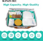 Baby Diaper Caddy Organizer Nursery Diaper Bag Storage Waterproof Car Diaper Caddy with Lid for Newborn Essentials - Image 3
