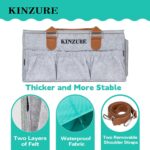 Baby Diaper Caddy Organizer Nursery Diaper Bag Storage Waterproof Car Diaper Caddy with Lid for Newborn Essentials - Image 6