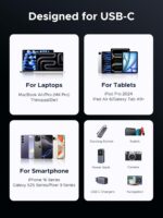 UGREEN 240W USB C Cable Gen2 10Gbps USB 3.2, 4K 60Hz Video Output Fast Charging Compatible with iPhone 16/15/14 Pro Max, NVMe SSD, Monitor, Galaxy S25/S24/S23 Ultra, MacBook Pro, 3.3FT - Image 8