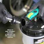 OEMTOOLS 24389 Manual Fluid Extractor Pump, 1.4 Gallon (5.3L) Oil Extractor Pump Capacity, Use for Oil, Coolant, and Transmission Fluid, 2 Dipstick Adapters, 5ft Hose - Image 8