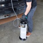 OEMTOOLS 24389 Manual Fluid Extractor Pump, 1.4 Gallon (5.3L) Oil Extractor Pump Capacity, Use for Oil, Coolant, and Transmission Fluid, 2 Dipstick Adapters, 5ft Hose - Image 9