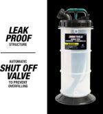 OEMTOOLS 24389 Manual Fluid Extractor Pump, 1.4 Gallon (5.3L) Oil Extractor Pump Capacity, Use for Oil, Coolant, and Transmission Fluid, 2 Dipstick Adapters, 5ft Hose - Image 10