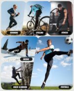 Niksa 1/3 Pack Men's Compression Pants, Performance Athletic Sports Leggings Gym Tights for Running Yoga Workout Sports - Image 7