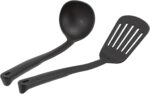 Amazon Basics Hard Anodized Non-Stick 12-Piece Cookware Set, Black - Pots, Pans and Utensils - Image 7